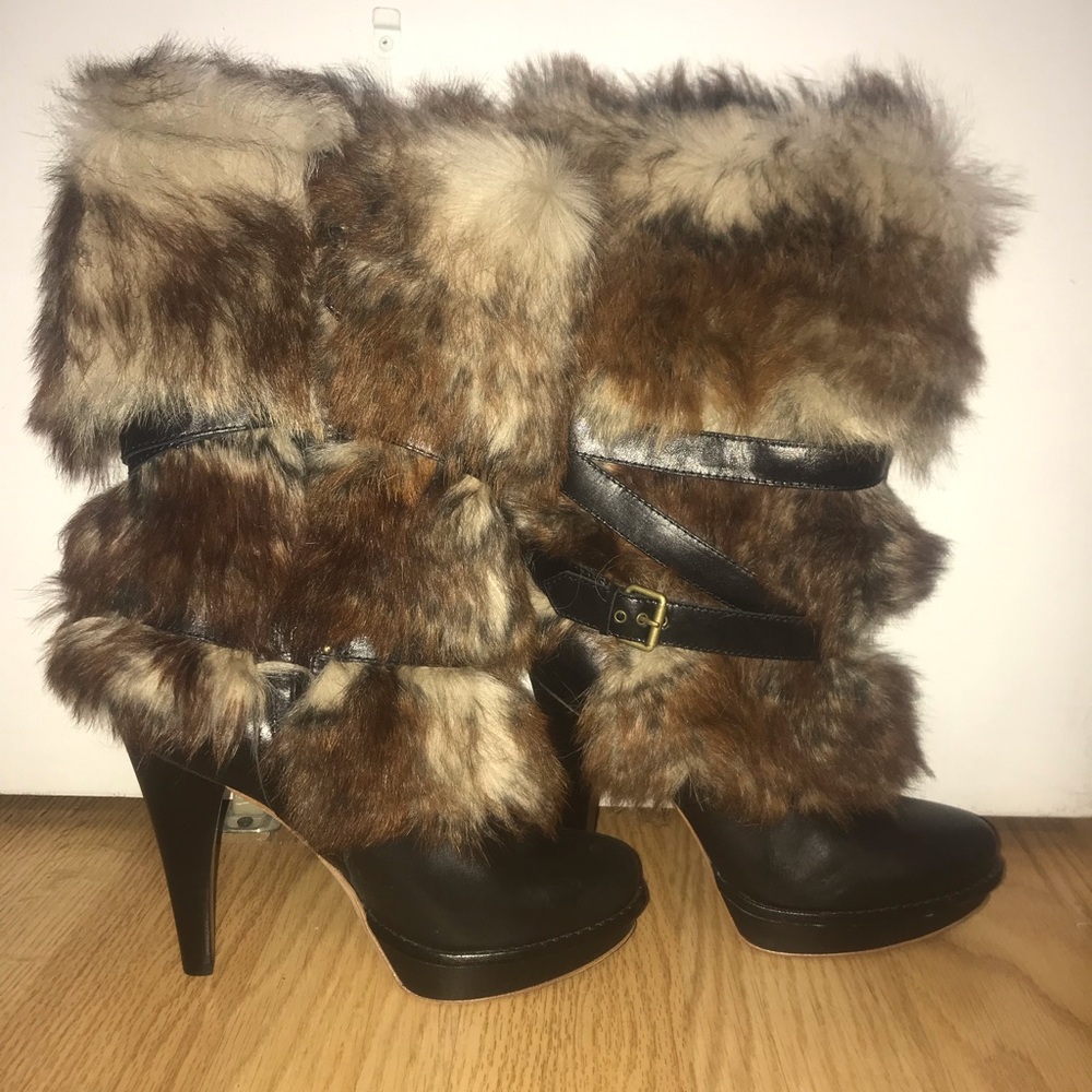 Ugg heeled boots
